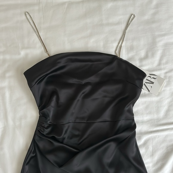 NWT ZARA JEWEL STRAP DRESS - Picture 5 of 10